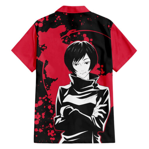 Chemise hawaïenne Mai Zenin Jujutsu Kaisen style manga – Image 2