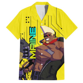 Chemise hawaïenne Maine Cyberpunk Edgerunners Anime