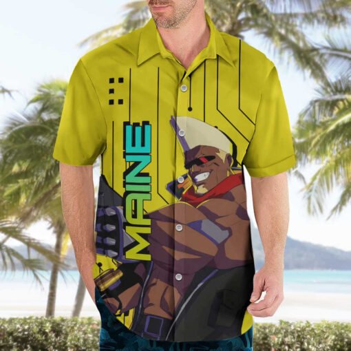 Chemise hawaïenne Maine Cyberpunk Edgerunners Anime – Image 3