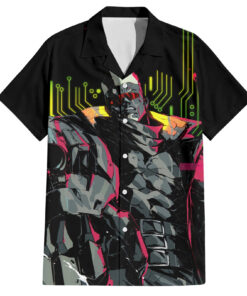 Chemise hawaïenne Maine Cyberpunk classique