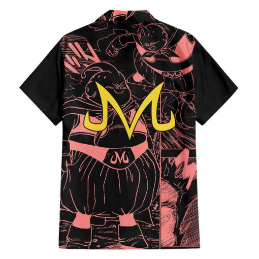 Chemise hawaïenne Majin Buu Dragon Ball Manga Mix Anime – Image 2