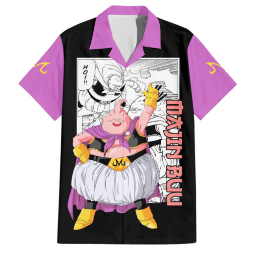 Chemise hawaïenne Majin Buu Dragon Ball Mix Manga Anime