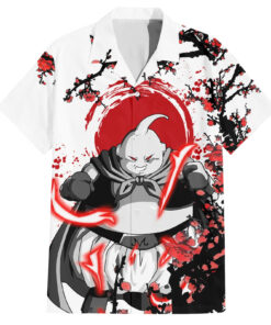 Chemise hawaïenne Majin Buu style japonais Anime