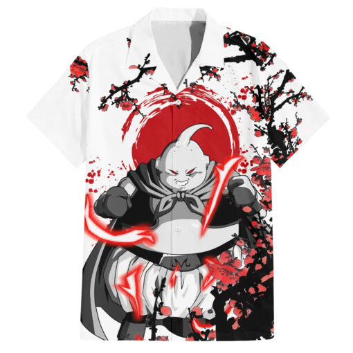 Chemise hawaïenne Majin Buu style japonais Anime