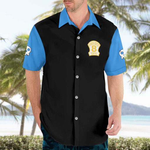 Chemise hawaïenne Maki Oze Fire Force Japon Anime – Image 3