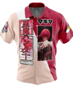 Chemise hawaïenne Makima Chainsaw Man