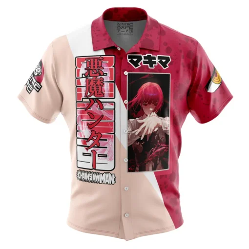 Chemise hawaïenne Makima Chainsaw Man