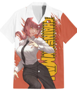 Chemise hawaïenne Makima Chainsaw Man classique