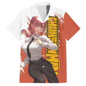 Chemise hawaïenne Makima Chainsaw Man classique
