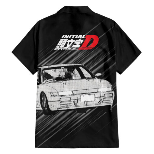 Chemise hawaïenne Mako Sato SilEighty Initial D Manga Mix – Image 2