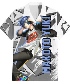 Chemise hawaïenne Makoto Yuki style cyber Anime Mix