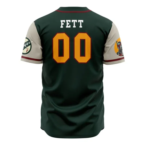 Maillot de baseball Mandaloriens Boba Fett Star Wars – Image 2