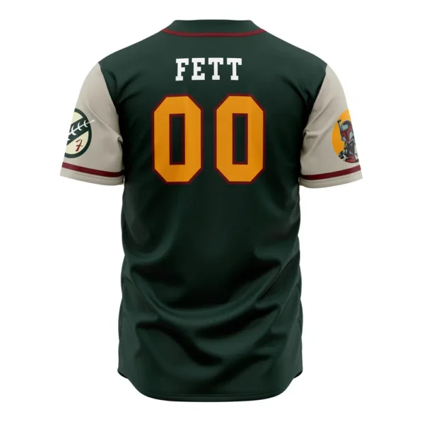 Maillot de baseball Mandaloriens Boba Fett Star Wars – Image 2
