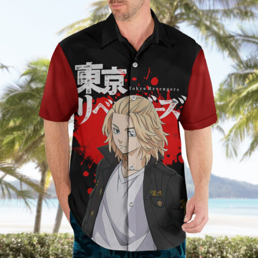 Chemise hawaïenne Mikey Manjirou Sano Tokyo Revengers – Image 3