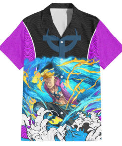 Chemise hawaïenne Marco One Piece Anime