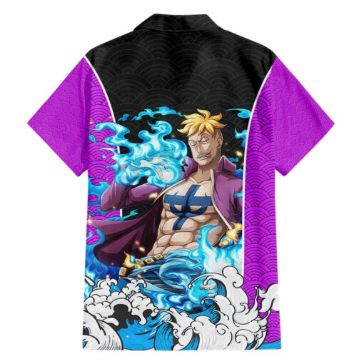 Chemise hawaïenne Marco One Piece Anime – Image 2