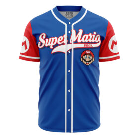 Maillot de baseball Mario Mario Bros