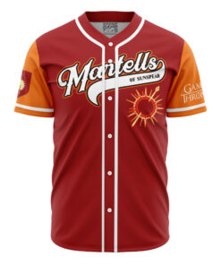 Maillot de baseball Martell de Lancehélion Game of Thrones