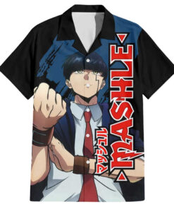 Chemise hawaïenne Mash Burnedead Magic and Muscles Anime