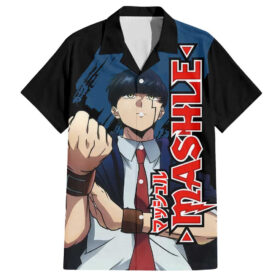 Chemise hawaïenne Mash Burnedead Magic and Muscles Anime