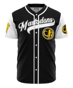 Maillot de baseball Mastodontes Noirs Zack Taylor Power Rangers