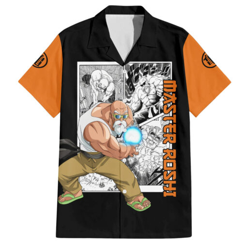 Chemise hawaïenne Tortue Géniale Dragon Ball Manga Mix Anime