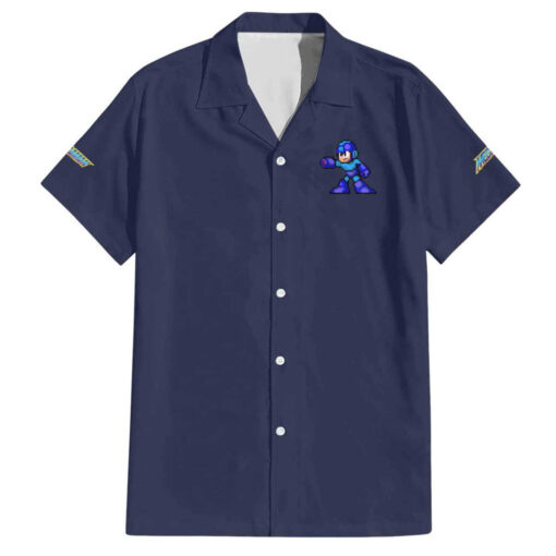 Chemise hawaïenne Mega Man Anime