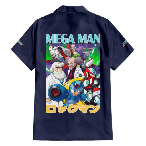 Chemise hawaïenne Mega Man Anime – Image 2