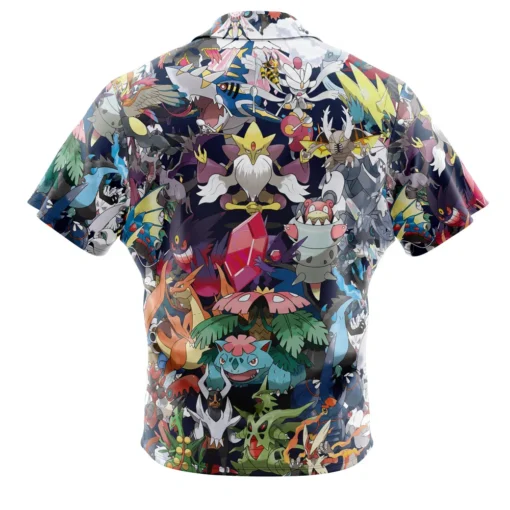 Chemise hawaïenne Méga Évolution Pokémon – Image 2