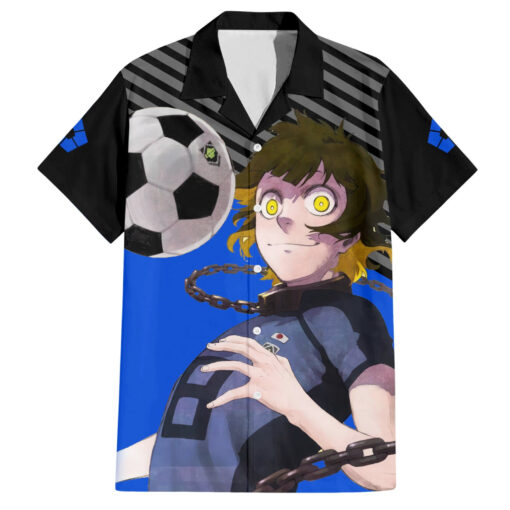 Chemise hawaïenne Meguru Bachira Blue Lock Anime