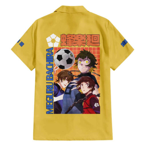 Chemise hawaïenne Meguru Bachira Blue Lock Japon Anime – Image 2
