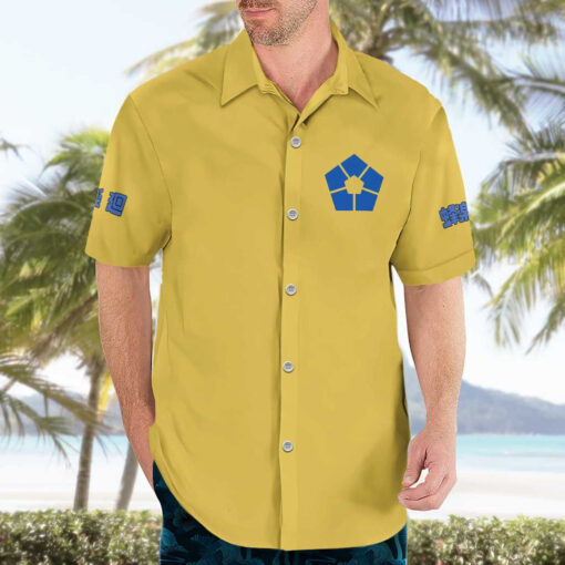 Chemise hawaïenne Meguru Bachira Blue Lock Japon Anime – Image 3