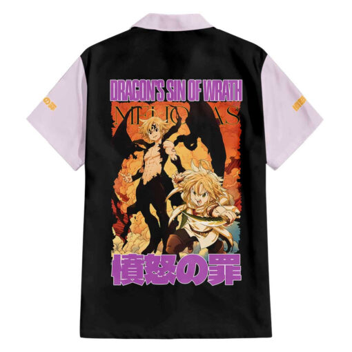 Chemise hawaïenne Meliodas Seven Deadly Sins Anime – Image 2