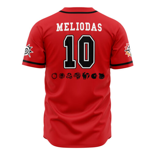 Maillot de baseball Meliodas Seven Deadly Sins – Image 2