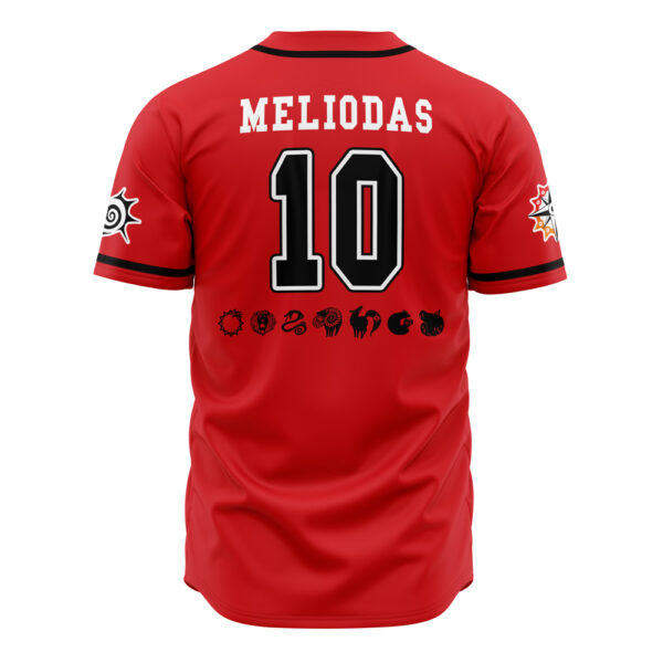 Maillot de baseball Meliodas Seven Deadly Sins – Image 2