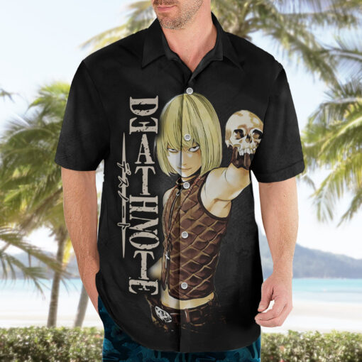 Chemise hawaïenne Mello Death Note Anime – Image 3