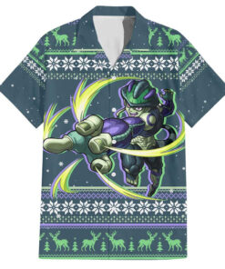 Chemise hawaïenne Meruem Hunter x Hunter Noël