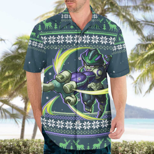 Chemise hawaïenne Meruem Hunter x Hunter Noël – Image 3