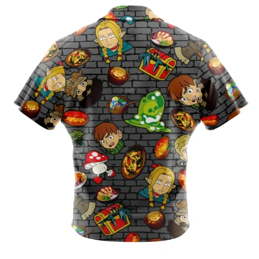Chemise hawaïenne Motif Meshi Delicious in Dungeon – Image 2