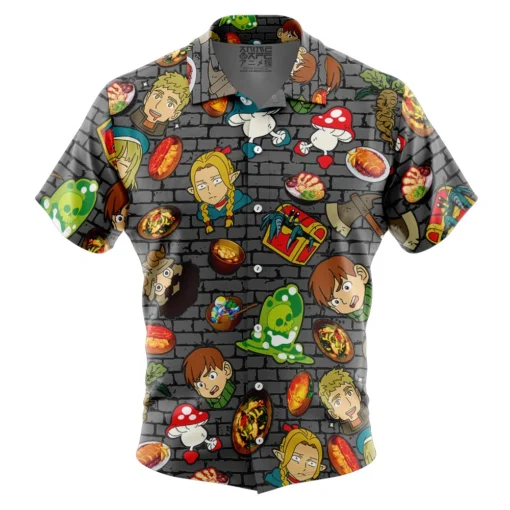 Chemise hawaïenne Motif Meshi Delicious in Dungeon