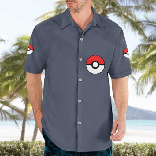 Chemise hawaïenne Metagross Pokémon Anime – Image 3