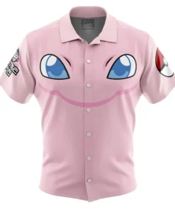 Chemise hawaïenne Visage Mew Pokémon