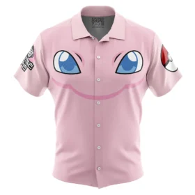 Chemise hawaïenne Visage Mew Pokémon