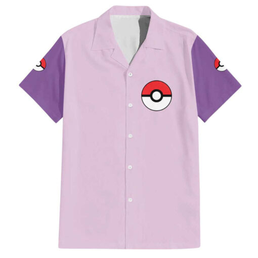 Chemise hawaïenne Mewtwo Pokémon Anime