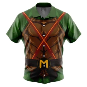 Chemise hawaïenne Michelangelo Tortues Ninja Adolescentes