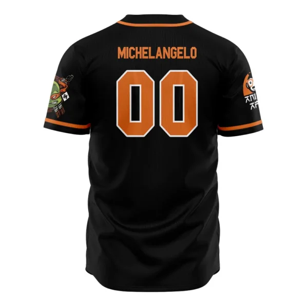 Maillot de baseball Michelangelo Tortues Ninja – Image 2