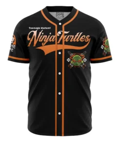 Maillot de baseball Michelangelo Tortues Ninja