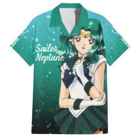 Chemise hawaïenne Michiru Kaioh Sailor Neptune Sailor Moon