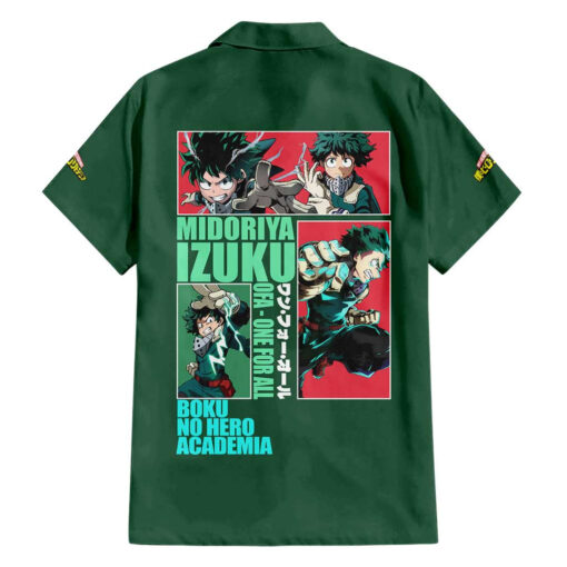 Chemise hawaïenne Midoriya Izuku My Hero Academia – Image 2