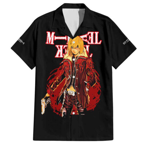 Chemise hawaïenne Mihael Keehl Death Note
